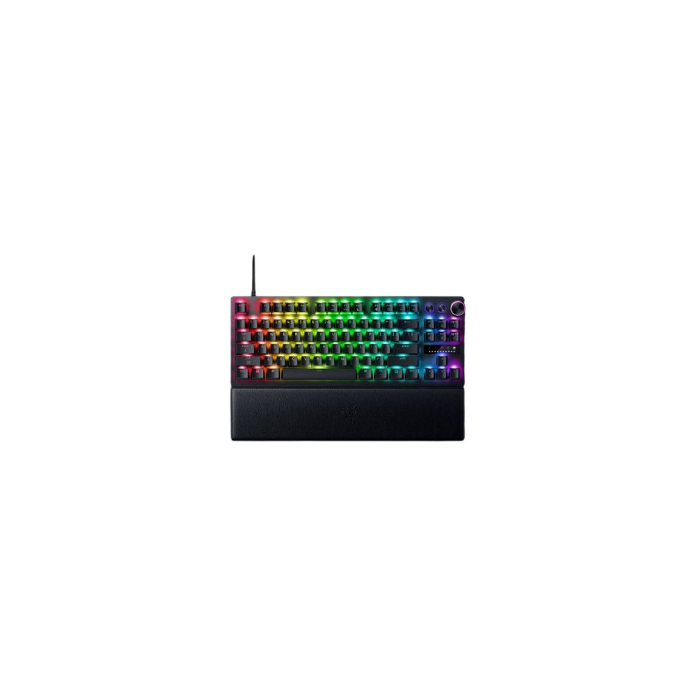 Razer Huntsman V3 Pro Tenkeyless 8KHz | Gaming keyboard | Wired | US | Black | USB Type-C | Razer Analog Optical Switch Gen-2