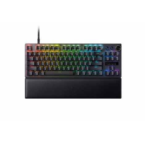 Razer Huntsman V3 Pro Tenkeyless 8KHz | Gaming keyboard | Wired | US | Black | USB Type-C | Razer Analog Optical Switch Gen-2