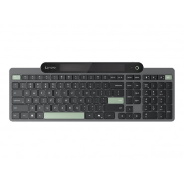 Lenovo Self-Charging Bluetooth Keyboard-US Euro | Keyboard | Bluetooth | US Euro | Black
