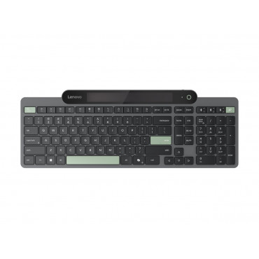 Lenovo Self-Charging Bluetooth Keyboard-US Euro | Keyboard | Bluetooth | US Euro | Black