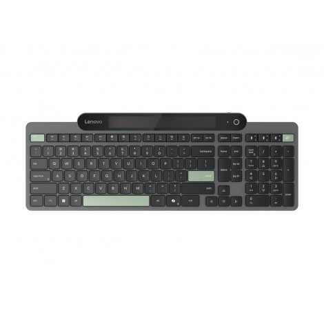 Lenovo Self-Charging Bluetooth Keyboard-US Euro | Keyboard | Bluetooth | US Euro | Black