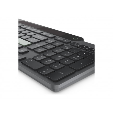 Lenovo Self-Charging Bluetooth Keyboard-US Euro | Keyboard | Bluetooth | US Euro | Black