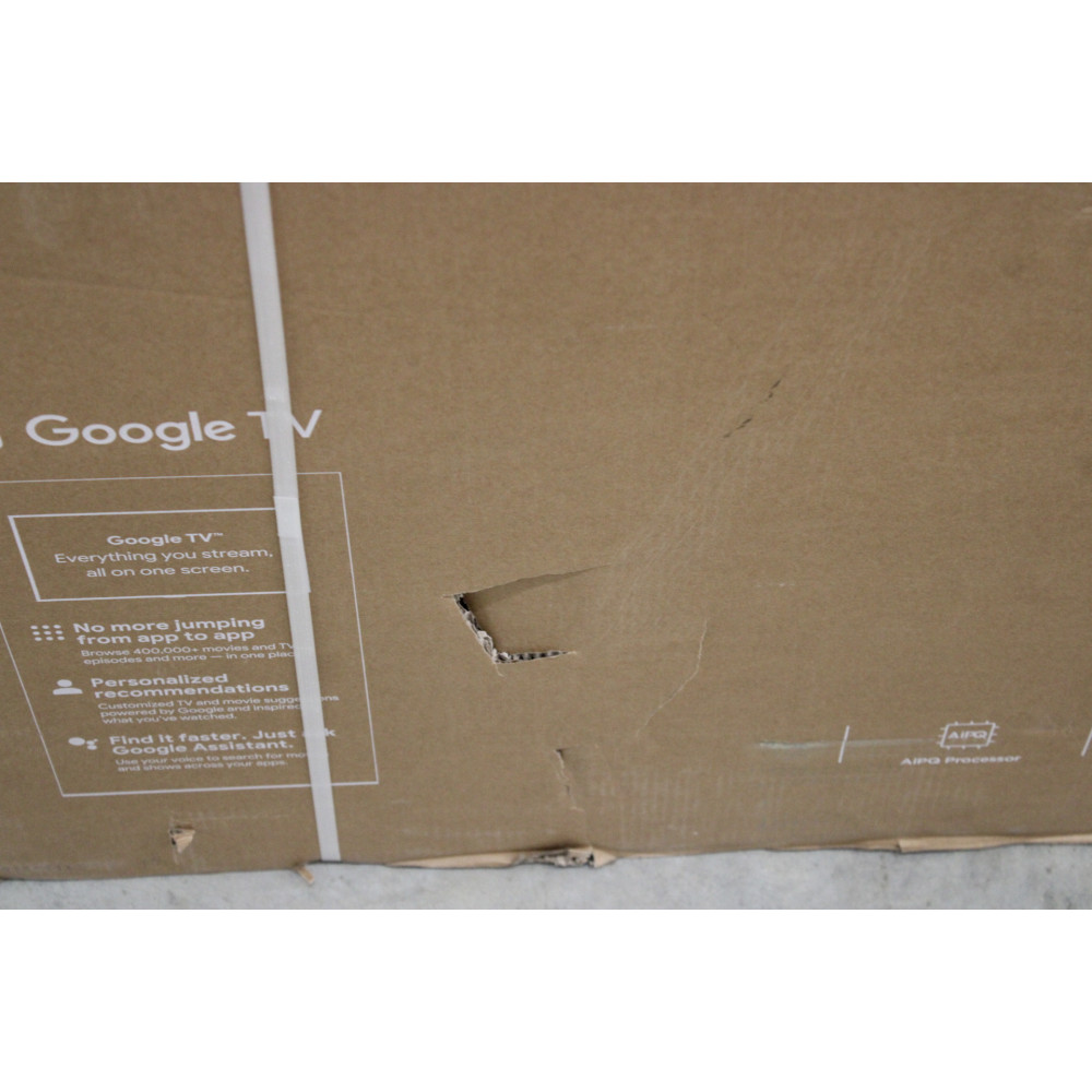 SALE OUT. TCL LED 4K TV | 65V6C | 65 | Smart TV | Google TV | Black | DAMAGED PACKAGING