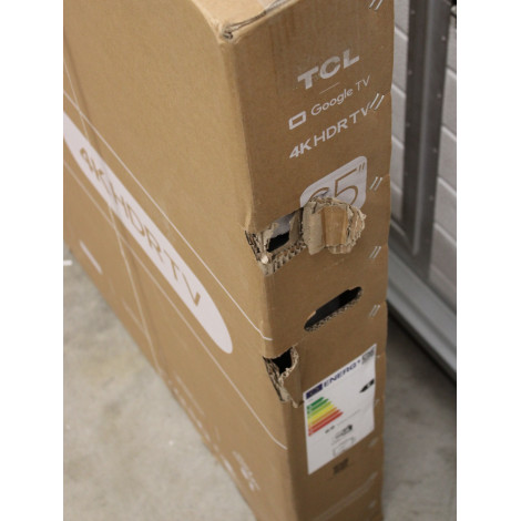 SALE OUT. TCL LED 4K TV | 65V6C | 65 | Smart TV | Google TV | Black | DAMAGED PACKAGING