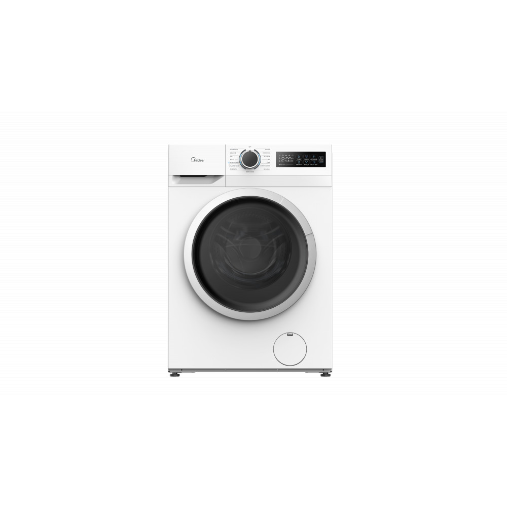 Midea Washing Machine | MF110W80BA10/W-HR | Energy efficiency class A | Front loading | Washing capacity 8 kg | 1400 RPM | Depth