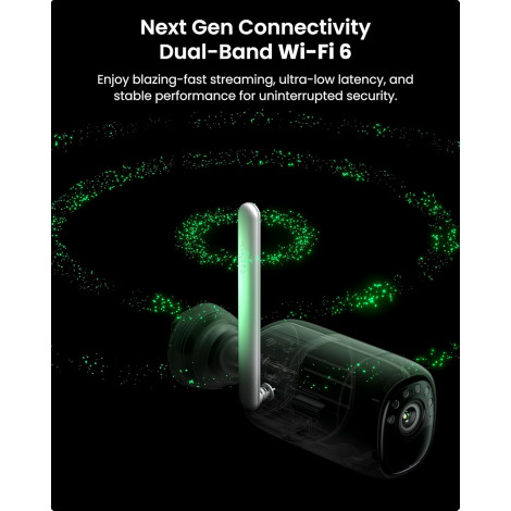 Reolink Wireless Pan & Tilt Long Lasting Solar/Battery Camera with Spotlights | Altas Series B630 with Solar Panel | Bullet | 4 