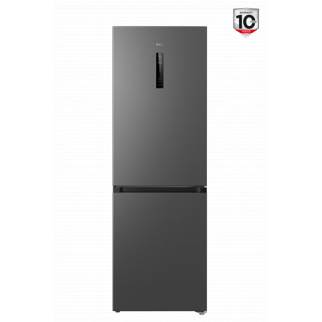 TCL Refrigerator | RP340BSD1 | Energy efficiency class D | Free standing | Combi | Height 185 cm | No Frost system | Fridge net