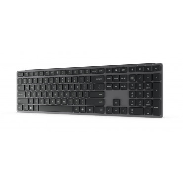 Lenovo 700 Modern Multi-Device Wireless Keyboard-US English | Keyboard | Wireless | US English | Bluetooth | Luna Grey