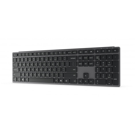Lenovo 700 Modern Multi-Device Wireless Keyboard-US English | Keyboard | Wireless | US English | Bluetooth | Luna Grey