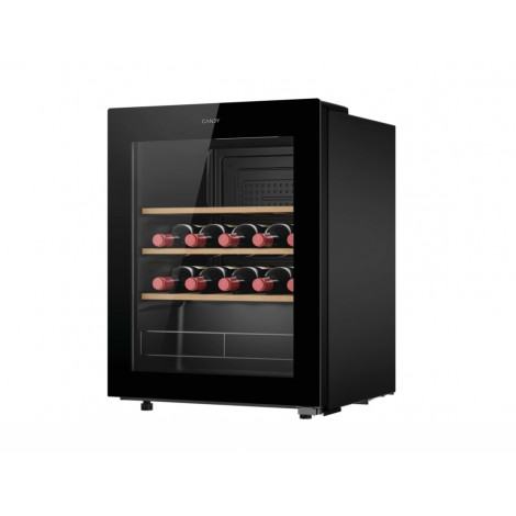 Candy Wine Cooler | CWC023 | Energy efficiency class G | Free standing | Bottles capacity 23 | Black