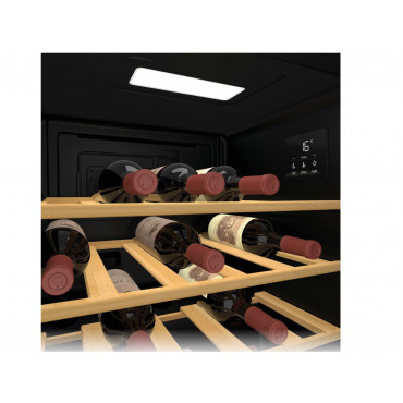 Candy Wine Cooler | CWC023 | Energy efficiency class G | Free standing | Bottles capacity 23 | Black