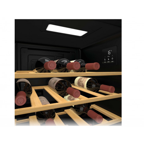 Candy Wine Cooler | CWC023 | Energy efficiency class G | Free standing | Bottles capacity 23 | Black