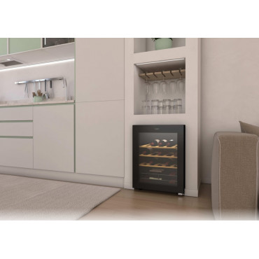 Candy Wine Cooler | CWC023 | Energy efficiency class G | Free standing | Bottles capacity 23 | Black