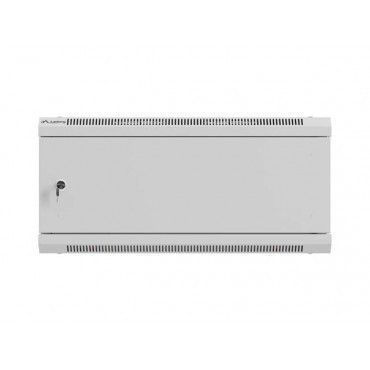 Lanberg Wall mounted installation cabinet 19" 4U 600X450 | WF01-6404-00S | Gray