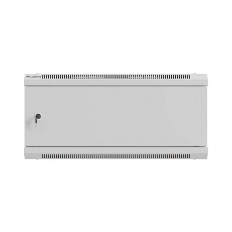 Lanberg Wall mounted installation cabinet 19" 4U 600X450 | WF01-6404-00S | Gray
