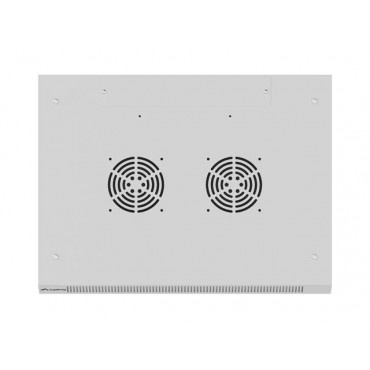 Lanberg Wall mounted installation cabinet 19" 4U 600X450 | WF01-6404-00S | Gray
