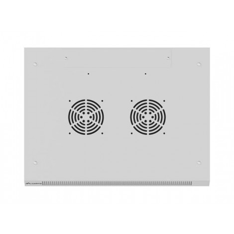 Lanberg Wall mounted installation cabinet 19" 4U 600X450 | WF01-6404-00S | Gray