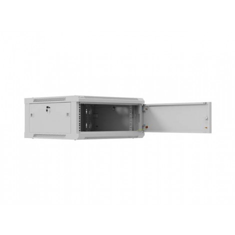 Lanberg Wall mounted installation cabinet 19" 4U 600X600 | WF01-6604-00S | Grey