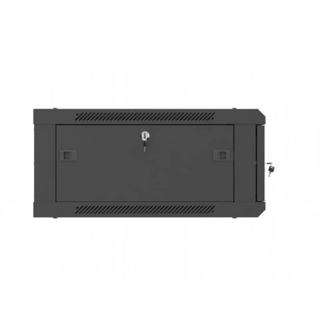 Lanberg Wall mounted installation cabinet 19" 4U 600X600 | WF01-6604-23B | Black