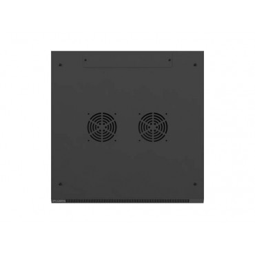 Lanberg Wall mounted installation cabinet 19" 4U 600X600 | WF01-6604-23B | Black