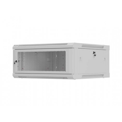 Lanberg Wall mounted installation cabinet 19" 4U 600X600 | WF01-6604-23S | Grey