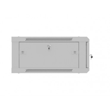 Lanberg Wall mounted installation cabinet 19" 4U 600X600 | WF01-6604-23S | Grey
