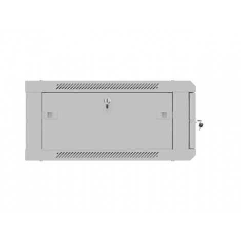 Lanberg Wall mounted installation cabinet 19" 4U 600X600 | WF01-6604-23S | Grey