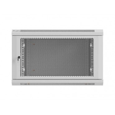 Lanberg Wall mounted installation cabinet 19" 9U 600X600 | WF01-6606-23S | Grey