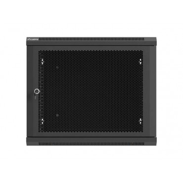 Lanberg Wall mounted installation cabinet 19" 9U 600X600 | WF01-6609-23B | Black
