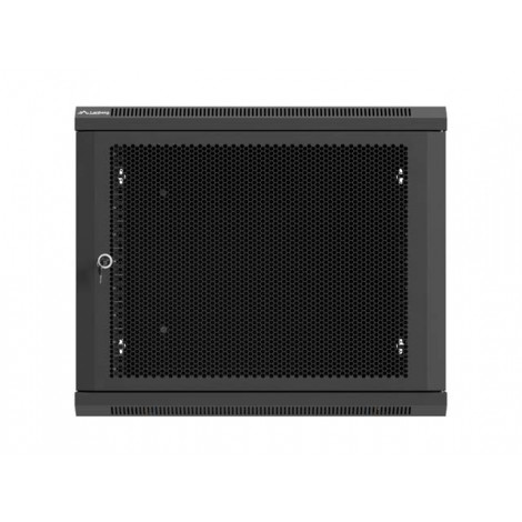 Lanberg Wall mounted installation cabinet 19" 9U 600X600 | WF01-6609-23B | Black