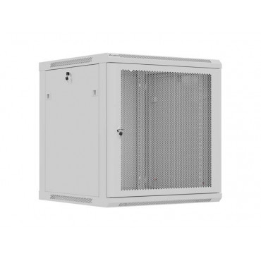Lanberg Wall mounted installation cabinet 19" 12U 600X600 | WF01-6612-23S | Grey