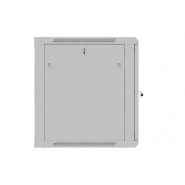 Lanberg Wall mounted installation cabinet 19" 12U 600X600 | WF01-6612-23S | Grey