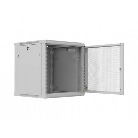 Lanberg Wall mounted installation cabinet 19" 12U 600X600 | WF01-6612-23S | Grey