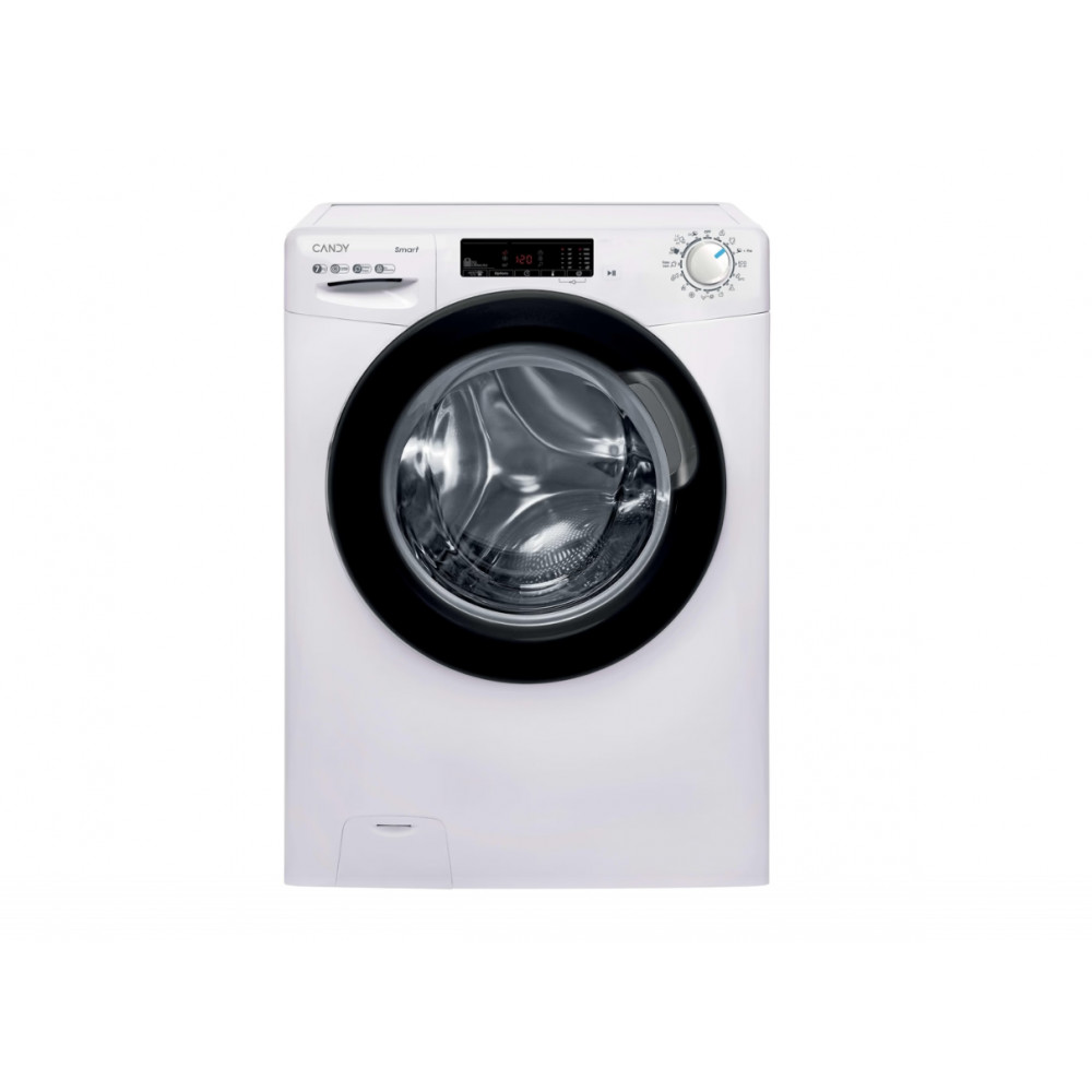 Candy Washing Machine | CSS 127TWB5/1-S | Energy efficiency class A | Front loading | Washing capacity 7 kg | 1200 RPM | Depth 5
