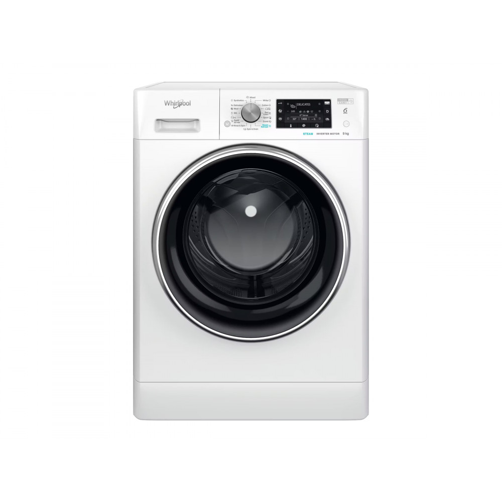 Indesit FFD 9489 BCV EE Washing machine, A, Front loading, Washing capacity 9 kg, 1351 RPM, Depth 63 cm, White | Whirlpool