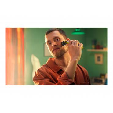 Philips | Shaver | QP2834/23 OneBlade 360 | Cordless | Wet & Dry | Lime green/Charcoal grey