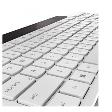 Lenovo 800 Self-Charging Bluetooth Keyboard-US English | Keyboard | Bluetooth | US English | White