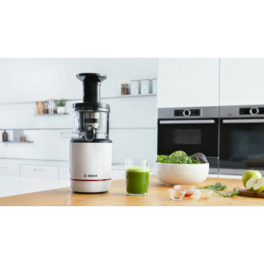 Bosch MESM500W VitaExtract | Type Slow Juicer | White | 150 W | Number of speeds 1