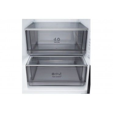 LG Refrigerator | GBBSJ1CCEP | Energy efficiency class C | Free standing | Combi | Height 186 cm | Fridge net capacity 220 L | F