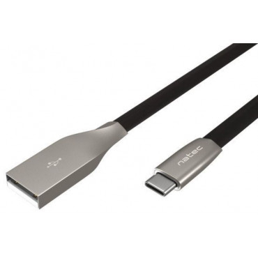 NATEC Cable USB-C/A 2.0 1m...