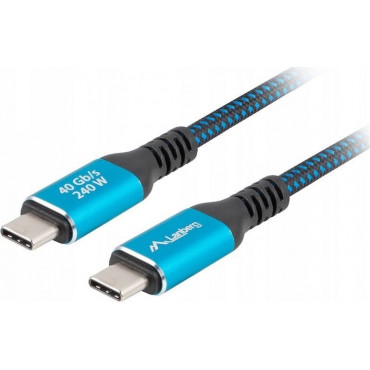 LANBERG cable USB-C M/M 4.0...