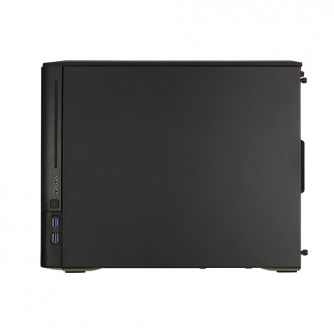 Fractal Design | NODE 804 | Side window | 2 - USB 3.0Audio in/outPower button with LED (white)HDD activity LED (white) | Black |