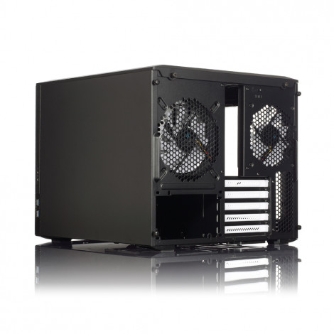 Fractal Design | NODE 804 | Side window | 2 - USB 3.0Audio in/outPower button with LED (white)HDD activity LED (white) | Black |