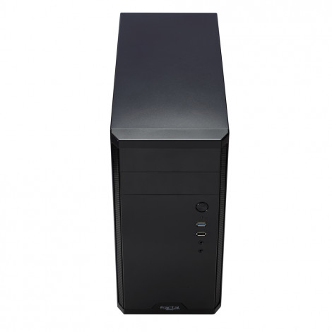 Fractal Design | CORE 1100 | Black | Micro ATX | Power supply included No | ATX PSUs, up to 185mm if a typical-length optical dr