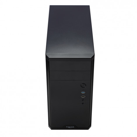 Fractal Design | CORE 1100 | Black | Micro ATX | Power supply included No | ATX PSUs, up to 185mm if a typical-length optical dr