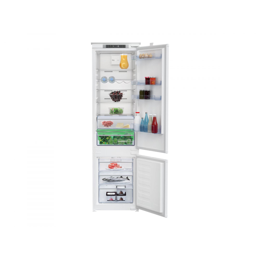 BEKO Refrigerator | BCNA306E42SN | Energy efficiency class E | Built-in | Combi | Height 193.5 cm | No Frost system | Fridge net