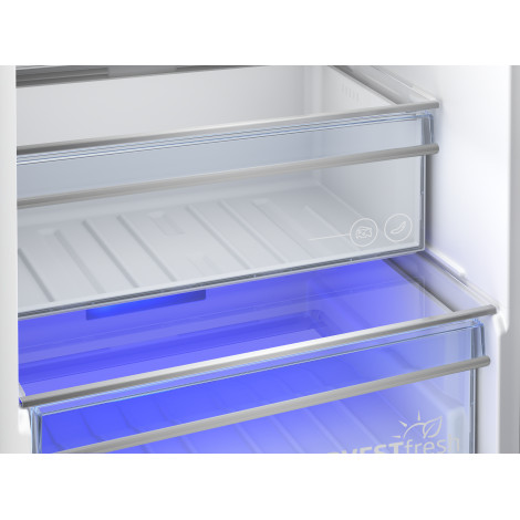 BEKO Refrigerator | BCNA306E42SN | Energy efficiency class E | Built-in | Combi | Height 193.5 cm | No Frost system | Fridge net