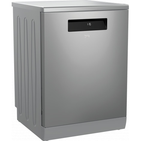 BEKO Dishwasher | DEN48530X | Freestanding | Width 60 cm | Number of place settings 15 | Number of programs 8 | Energy efficienc