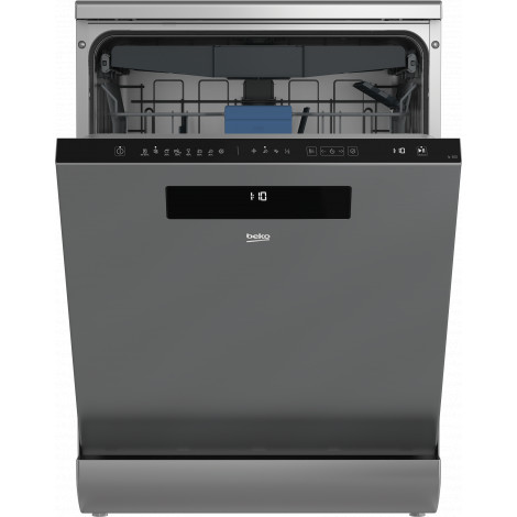 BEKO Dishwasher | DEN48530X | Freestanding | Width 60 cm | Number of place settings 15 | Number of programs 8 | Energy efficienc