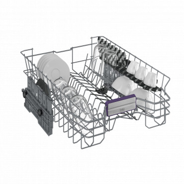 BEKO Dishwasher | BDIS38040Q | Built-in | Width 45 cm | Number of place settings 10 | Number of programs 8 | Energy efficiency c